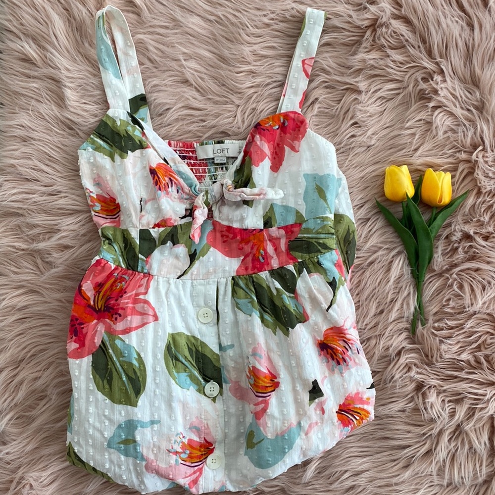 Loft floral dress